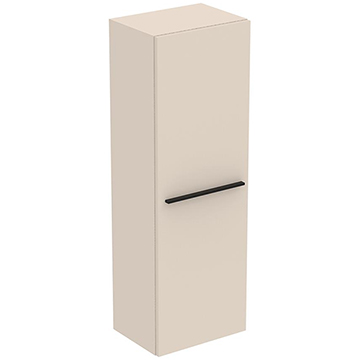 Ideal Standard I-Life-A Wall Hung Matt Sandy Beige Half-Column Unit 400 x 1200mm - Single Door