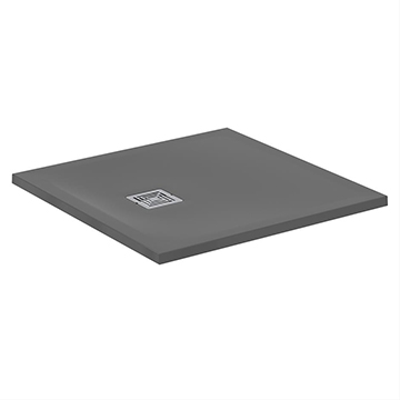 Ideal Standard UltraFlat S-Plus Jet Black Square Shower Tray 30mm High - IdealSolid
