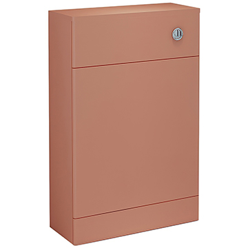 Imex Ivan Contemporary Back-To-Wall Terracotta Beige WC Unit - 550 x 850mm