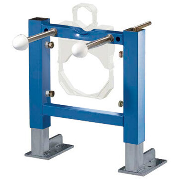 Nuie Standard Low Height Wall Hung WC Frame Blue