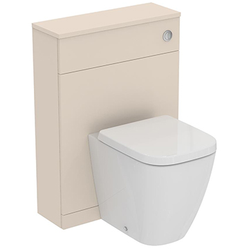Ideal Standard I-Life S Compact Back-To-Wall Matt Sandy Beige WC Unit with Cistern