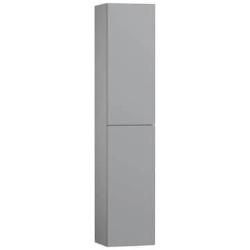Roper Rhodes Universal Wall Hung Light Grey Tall Column Storage Unit 300 x 1448mm - Two Door
