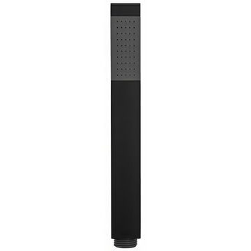 Roper Rhodes Square Microphone Matt Black Finish Shower Handset - Single Spray Mode