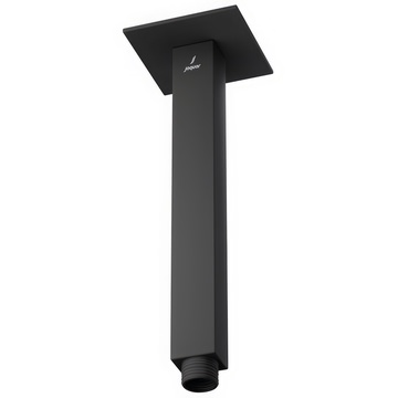 Jaquar Square Ceiling Shower Arm - 200mm High - Matt Black