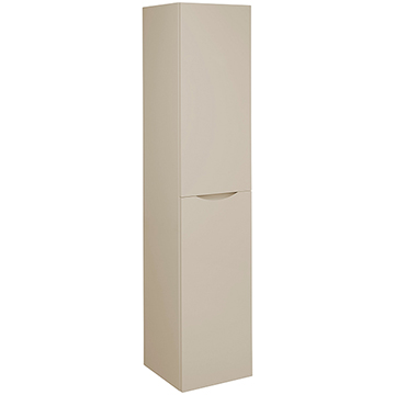 Crosswater Glide-II Wall Hung Stone Warm Tall Tower Unit 350 x 1600mm - Two Door