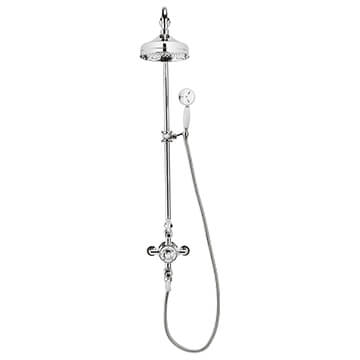 Crosswater Belgravia Thermostatic Shower Kit Chrome