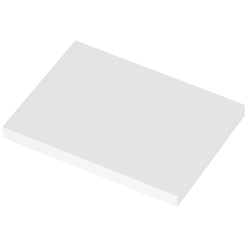 Hudson Reed Fusion Polymarble WC Unit Worktop White