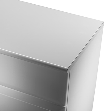 Roper Rhodes Contemporary Laminate Worktop - Ex-Display White