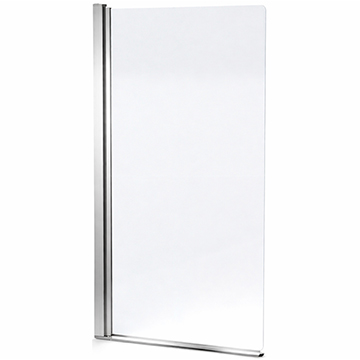 Roman Haven6 Frameless Chrome Pivot Bath Screen - 815 x 1500mm