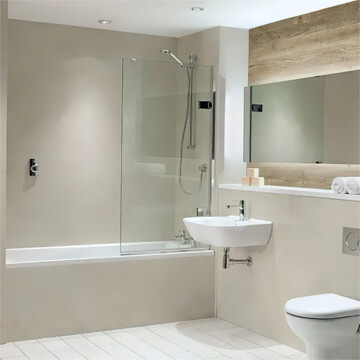 Nuance Quarry Laminate Postformed Shower Wall Panel - 2420 x 1200mm