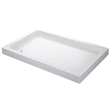 Mira Flight Rectangular Shower Tray White With Waste - 1.1783.009.WH