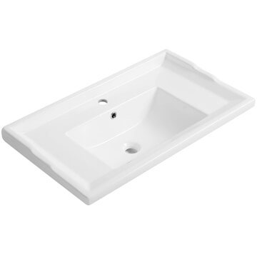 RAK Washington Alpine White Drop-In Basin 820 x 475mm