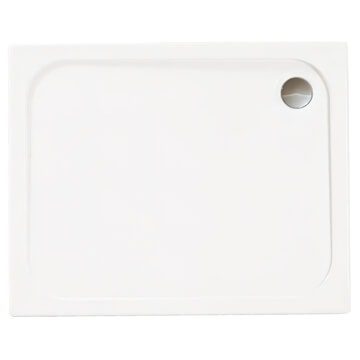 Merlyn Mstone Rectangular 50mm Height Shower Tray With Waste