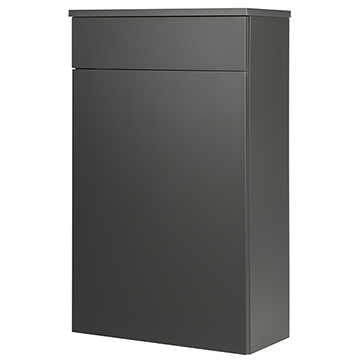 QS Basics Korvex Contemporary Back-To-Wall Gloss White WC Unit - 500 x 828mm