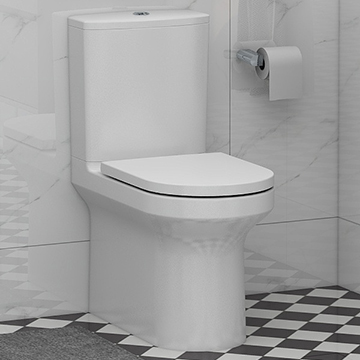 Imex Alma Rimless Closed Back Close Coupled Pan With Cistern