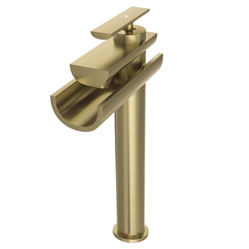 Jaquar Artize Confluence High Neck Antique Bronze Basin Mixer Tap with Open Spout