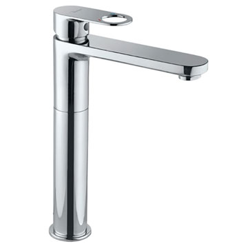 Jaquar Ornamix Prime Deck Mounted High Neck Mono Basin Mixer Tap - 266mm High