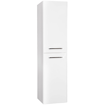 Kartell K-Vit Options-24 White Wall Hung Tall Storage Unit 350 x 1400mm - Two Door
