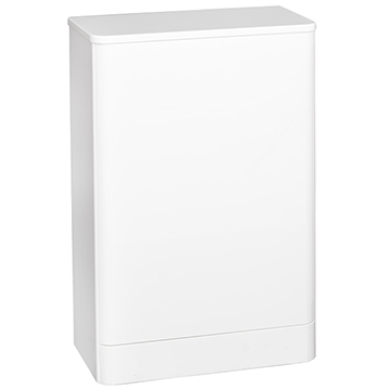 Kartell K-Vit Options-24 Back-To-Wall Compact White WC Furniture Unit - 495 x 756mm