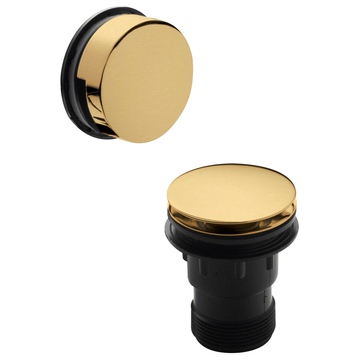 Nuie Easyclean Sprung Plug Bath Waste - E827