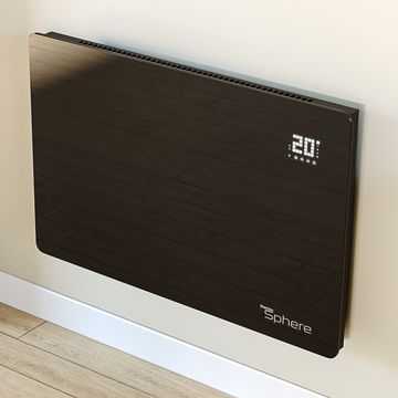 ThermoSphere Wall-Mounted Flat Glass Panel Electric Heater