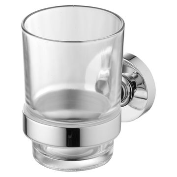 Ideal Standard Iom Round Tumbler with Holder
