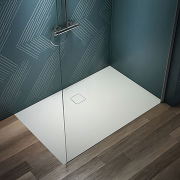 Ideal Standard UltraFlat Evo Rimless Antislip Rectangular Shower Tray - 35mm High