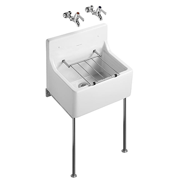 Armitage Shank Alder Fireclay Kitchen Sink with Legs and Bearers 510 x 380mm