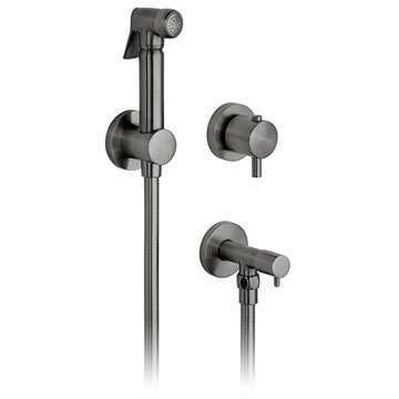 Vado Individual Shattaf Kit with Concealed Thermostatic Mixing Valve and Angle Valve