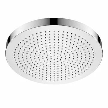Flova Design Round Fixed Rain Shower Head - Dual Spray Mode - Diamond Chrome