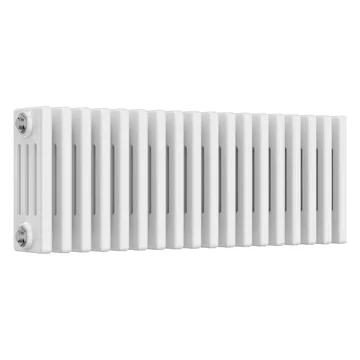 Joseph Miles Milano Horizontal 4-Column Electric Radiator - Mild Steel - 300mm High