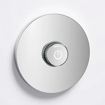 Flova GoClick Concealed On-Off Valve with Flow Control - Round or Square