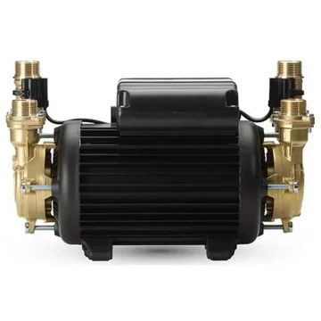 Stuart Turner Monsoon Standard S4.0 Bar Twin Black Shower Pump