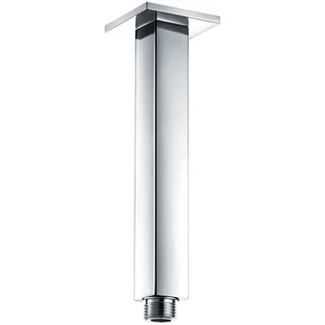 Deva Round Chrome Shower Arm - Ceiling Mounted - 200mm High - Image