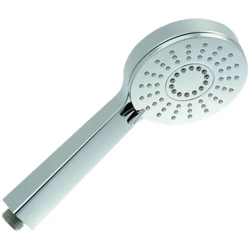 Deva Krome ABS Round Chrome Shower Handset - 100 x 260mm - 3 Spray Modes