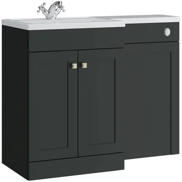 Kartell K-Vit Sanctuary Floorstanding L-Shaped Fitted Furniture - 2 Door - 1100 x 865mm