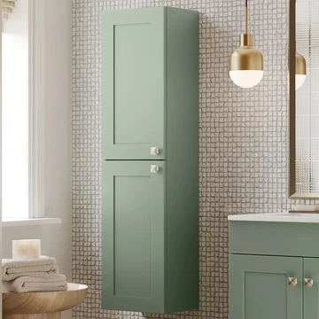 Kartell K-Vit Sanctuary Traditional Wall Hung Tall Boy Unit - 300 x 1200mm