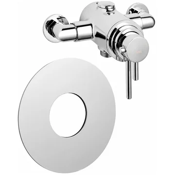 Deva Carlton Exposed Or Concealed Thermostatic Shower Valve - Chrome - 2 Control