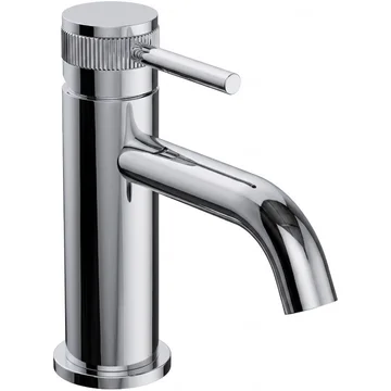Joseph Miles Zeal Mono Basin Mixer Tap with Waste - Fluted Stick Handle - Deck Mounted