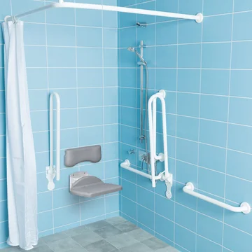 Twyford Avalon DocM Shower Pack with Rails - Image