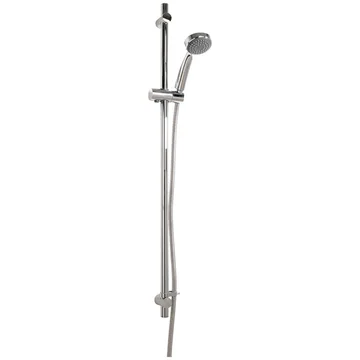 Twyford Sola Chrome Slide Rail kit - Single Spray Handset - 1005mm High