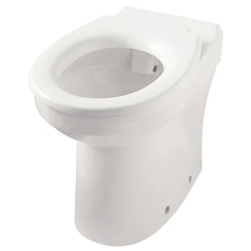 Twyford Avalon Floorstanding Back To Wall Rimfree WC Pan - Raised Height - 355 x 535mm - Image