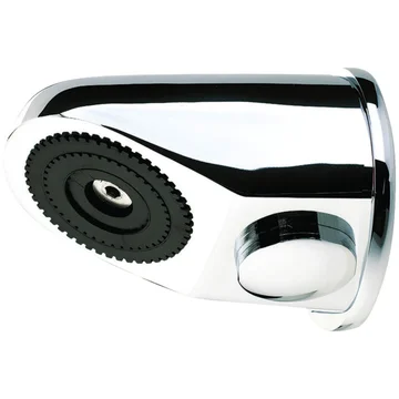 Twyford Sola Vandal Resistant Chrome Fixed Round Shower Head - 63 x 98mm - 1 Spray Mode