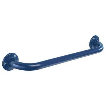Twyford Avalon Support Grab Rail with Visible Fastening - Blue Finish