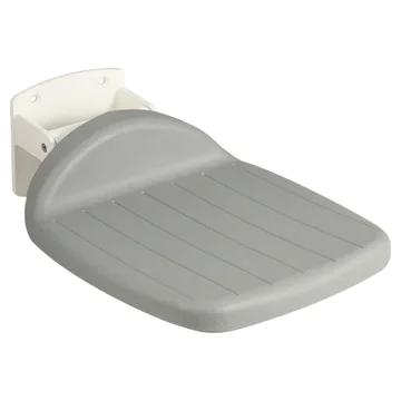 Twyford Avalon Shower Seat - Matt Grey