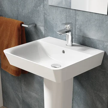 Ideal Standard Connect Air 1 Tap Hole Cube Basin with Overflow