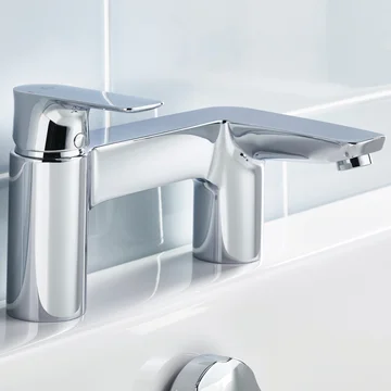 Ideal Standard Connect Air Bath Filler Tap - Flat Handle and Spout - Deck Mounted