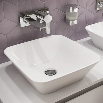 Ideal Standard Connect Air Countertop Vessel Washbasin - Gloss White - Image