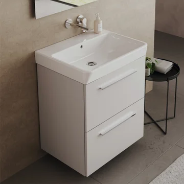 Ideal Standard I.Life-A Contemporary Wall Mounted Vanity Unit - 2 Drawer