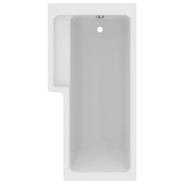 Ideal Standard Tempo Special Shaped Cube Shower Bath with Overflow - 1690 x 845mm